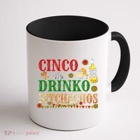 Cinco De Drinko Bitchachos Womens Drinking Coffee Mug thumb 1