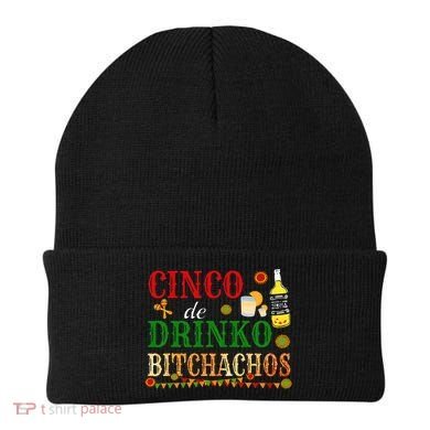 Cinco De Drinko Bitchachos Womens Drinking Beanie