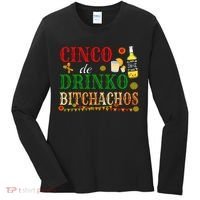 Cinco De Drinko Bitchachos Womens Drinking Women's Long Sleeve Shirt thumb 0