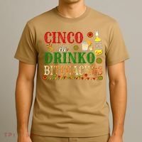 Cinco De Drinko Bitchachos Womens Drinking T-Shirt thumb 3