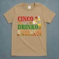 Cinco De Drinko Bitchachos Womens Drinking T-Shirt thumb 5