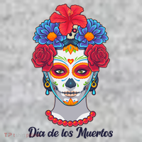 Celebrating Dia De Los Muertos Day Of The Day Long Sleeve Shirt thumb 2