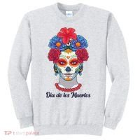 Celebrating Dia De Los Muertos Day Of The Day Sweatshirt thumb 0