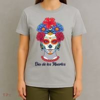 Celebrating Dia De Los Muertos Day Of The Day T-Shirt thumb 4