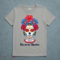 Celebrating Dia De Los Muertos Day Of The Day T-Shirt thumb 5