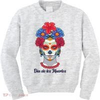 Celebrating Dia De Los Muertos Day Of The Day Kids Sweatshirt thumb 0