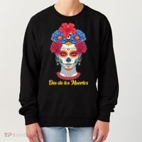Celebrating Dia De Los Muertos Day Of The Day Women's Sweatshirt thumb 0