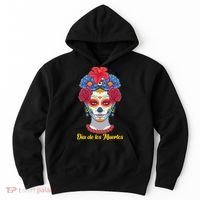 Celebrating Dia De Los Muertos Day Of The Day Hoodie thumb 0