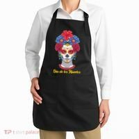 Celebrating Dia De Los Muertos Day Of The Day Apron thumb 2
