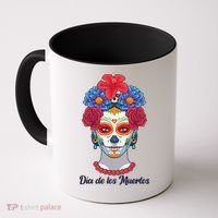Celebrating Dia De Los Muertos Day Of The Day Coffee Mug thumb 0