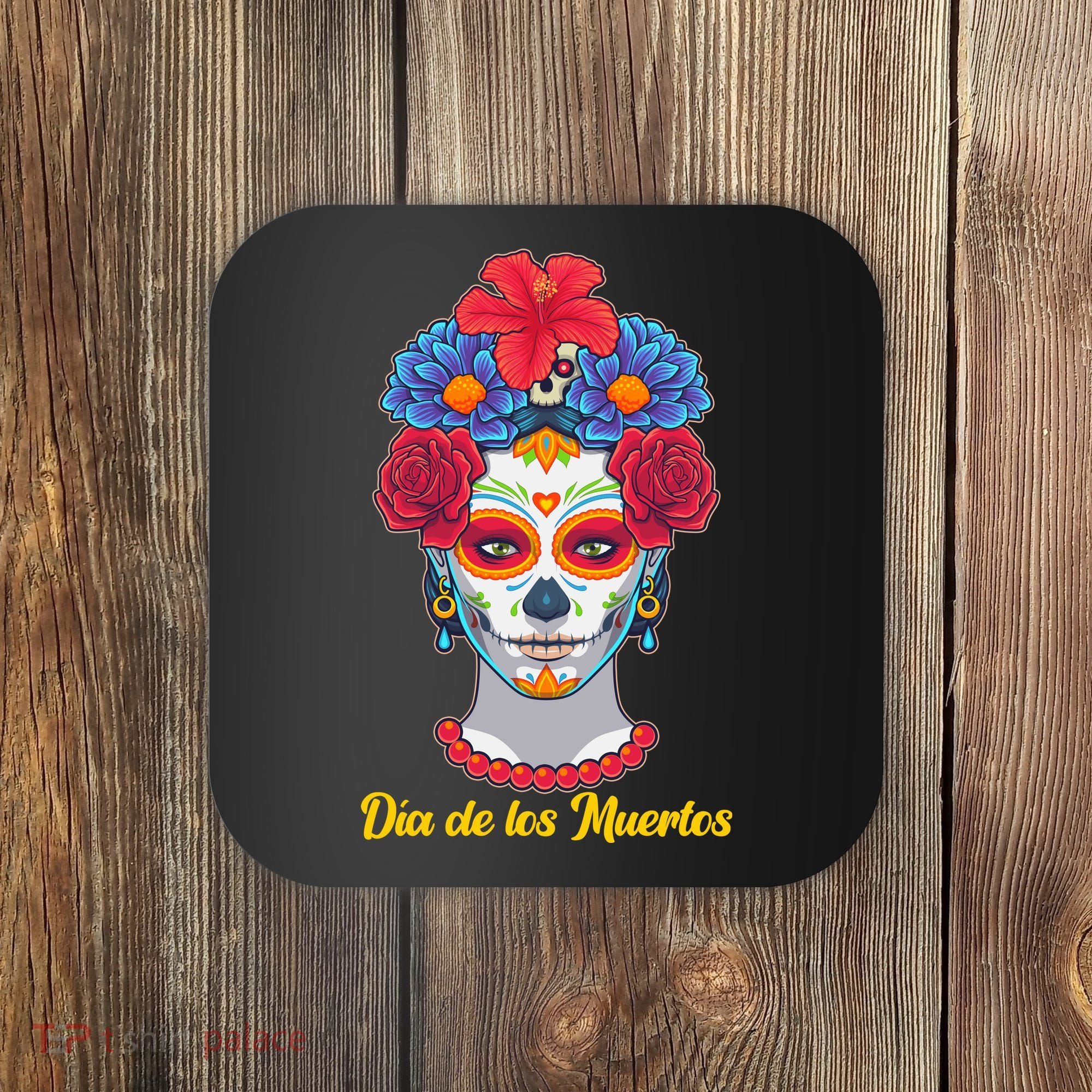 Celebrating Dia De Los Muertos Day Of The Day Coaster