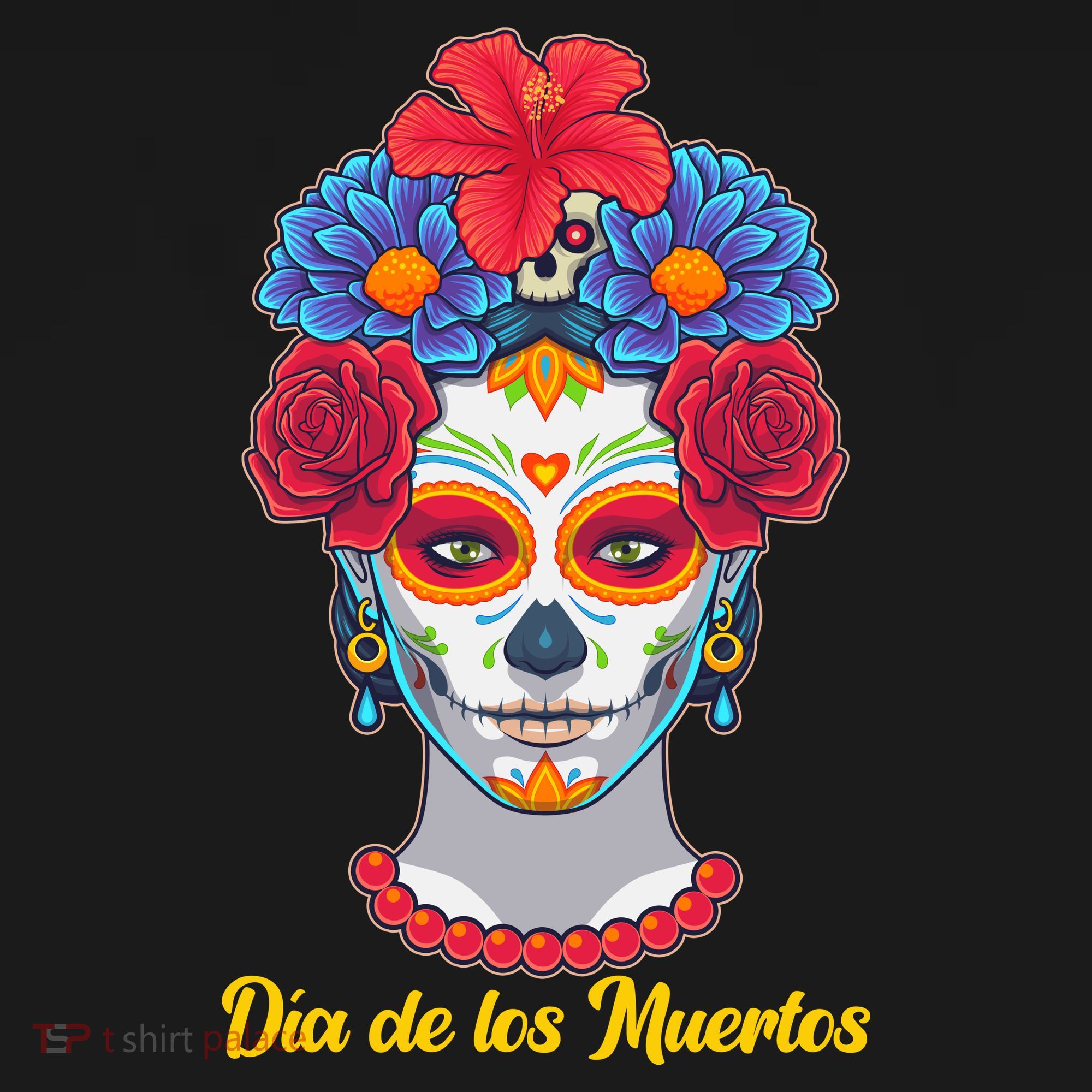 Celebrating Dia De Los Muertos Day Of The Day Women's Hoodie
