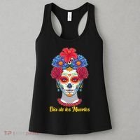 Celebrating Dia De Los Muertos Day Of The Day Women's Tank Top thumb 3