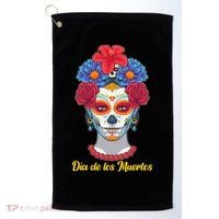 Celebrating Dia De Los Muertos Day Of The Day Golf Towel thumb 0