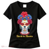 Celebrating Dia De Los Muertos Day Of The Day Women's T-Shirt thumb 0