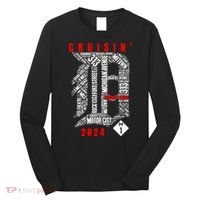Cruisin Detroit D Woodward Avenue Ave 2024 M1 Long Sleeve Shirt thumb 0