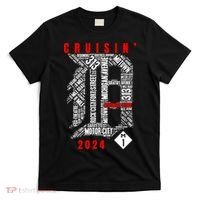 Cruisin Detroit D Woodward Avenue Ave 2024 M1 T-Shirt thumb 0
