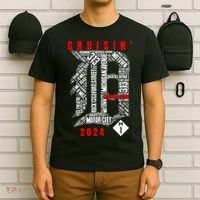Cruisin Detroit D Woodward Avenue Ave 2024 M1 T-Shirt thumb 6