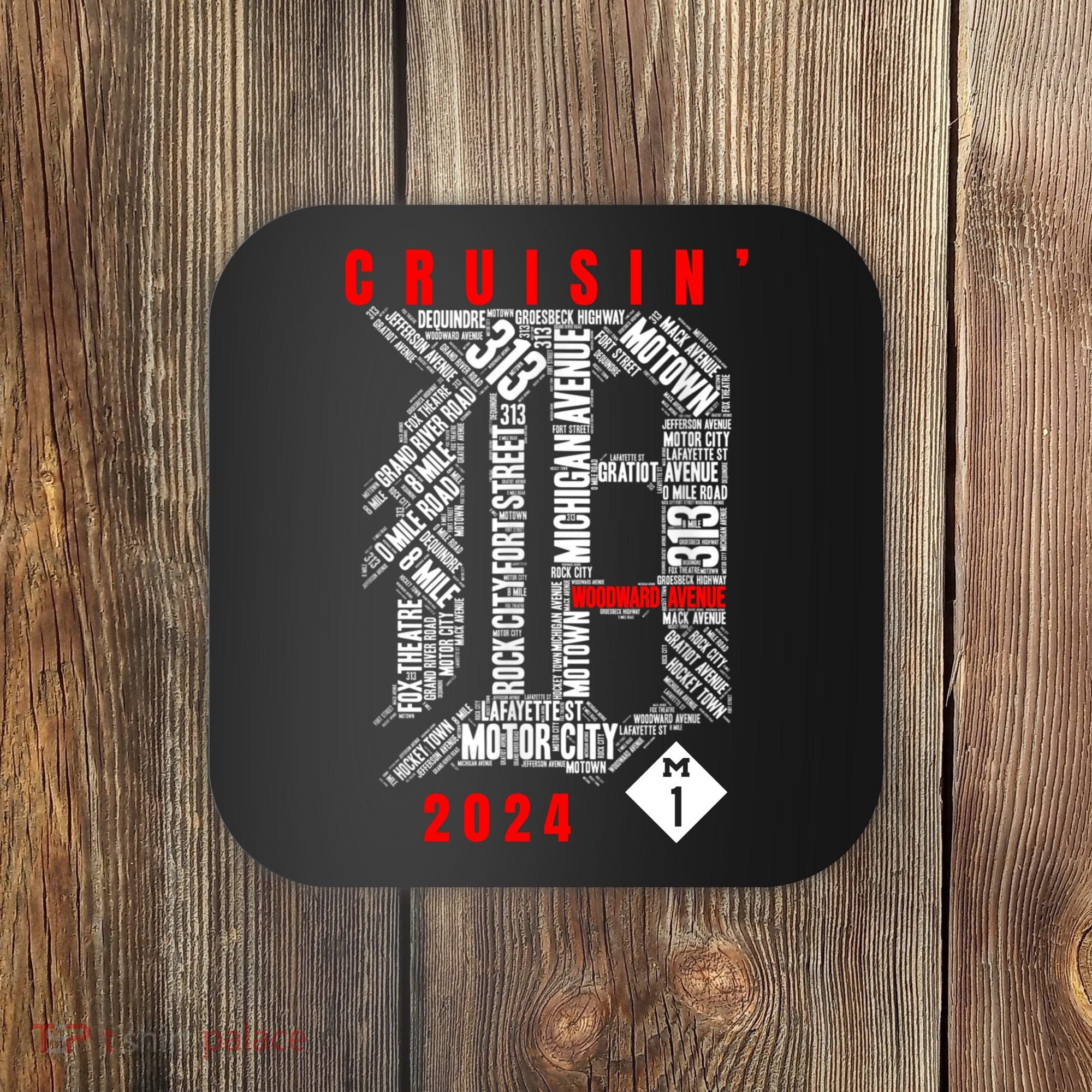 Cruisin Detroit D Woodward Avenue Ave 2024 M1 Coaster