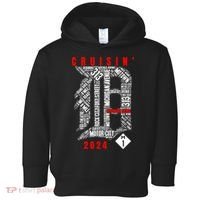 Cruisin Detroit D Woodward Avenue Ave 2024 M1 Toddler Hoodie thumb 0