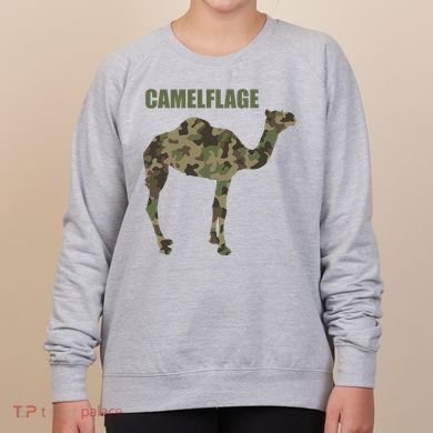 Camel Dromedary Dessert Animal Cool Gift Camel Camelflage Gift Women's Sweatshirt
