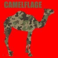 Camel Dromedary Dessert Animal Cool Gift Camel Camelflage Gift Santa Hat thumb 1