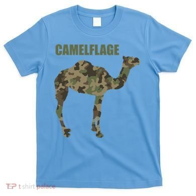 Camel Dromedary Dessert Animal Cool Gift Camel Camelflage Gift T-Shirt
