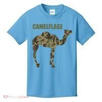 Camel Dromedary Dessert Animal Cool Gift Camel Camelflage Gift Kids T-Shirt thumb 0