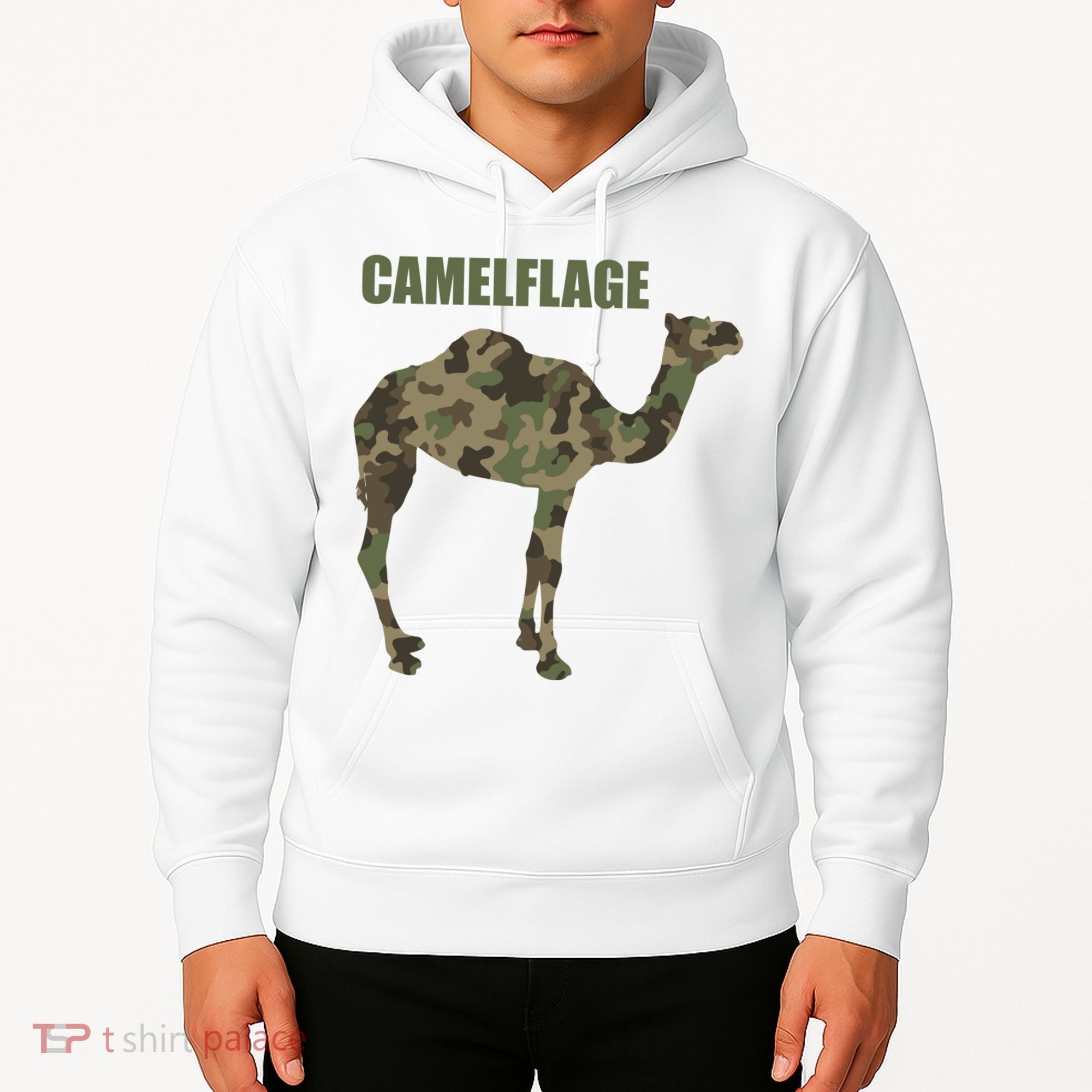 Camel Dromedary Dessert Animal Cool Gift Camel Camelflage Gift Hoodie