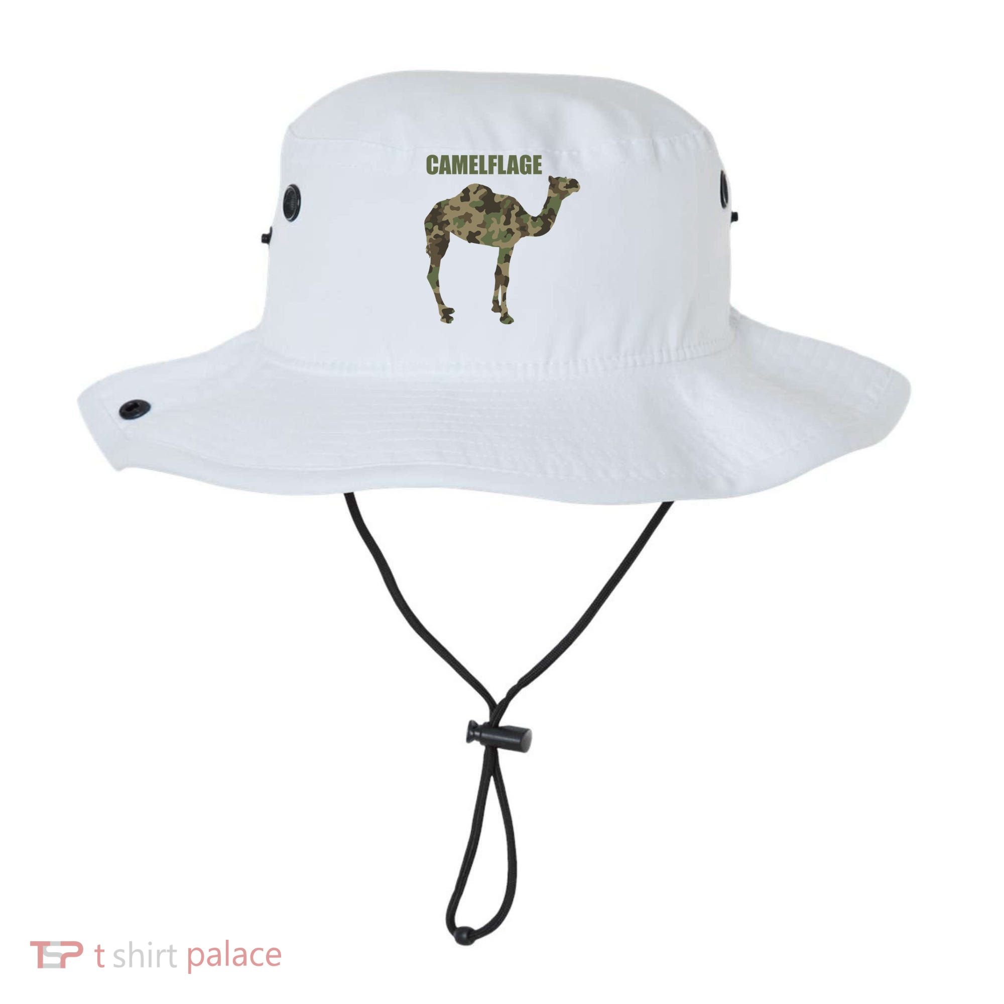 Camel Dromedary Dessert Animal Cool Gift Camel Camelflage Gift Bucket Hat