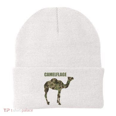 Camel Dromedary Dessert Animal Cool Gift Camel Camelflage Gift Beanie