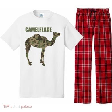 Camel Dromedary Dessert Animal Cool Gift Camel Camelflage Gift Pajama Set