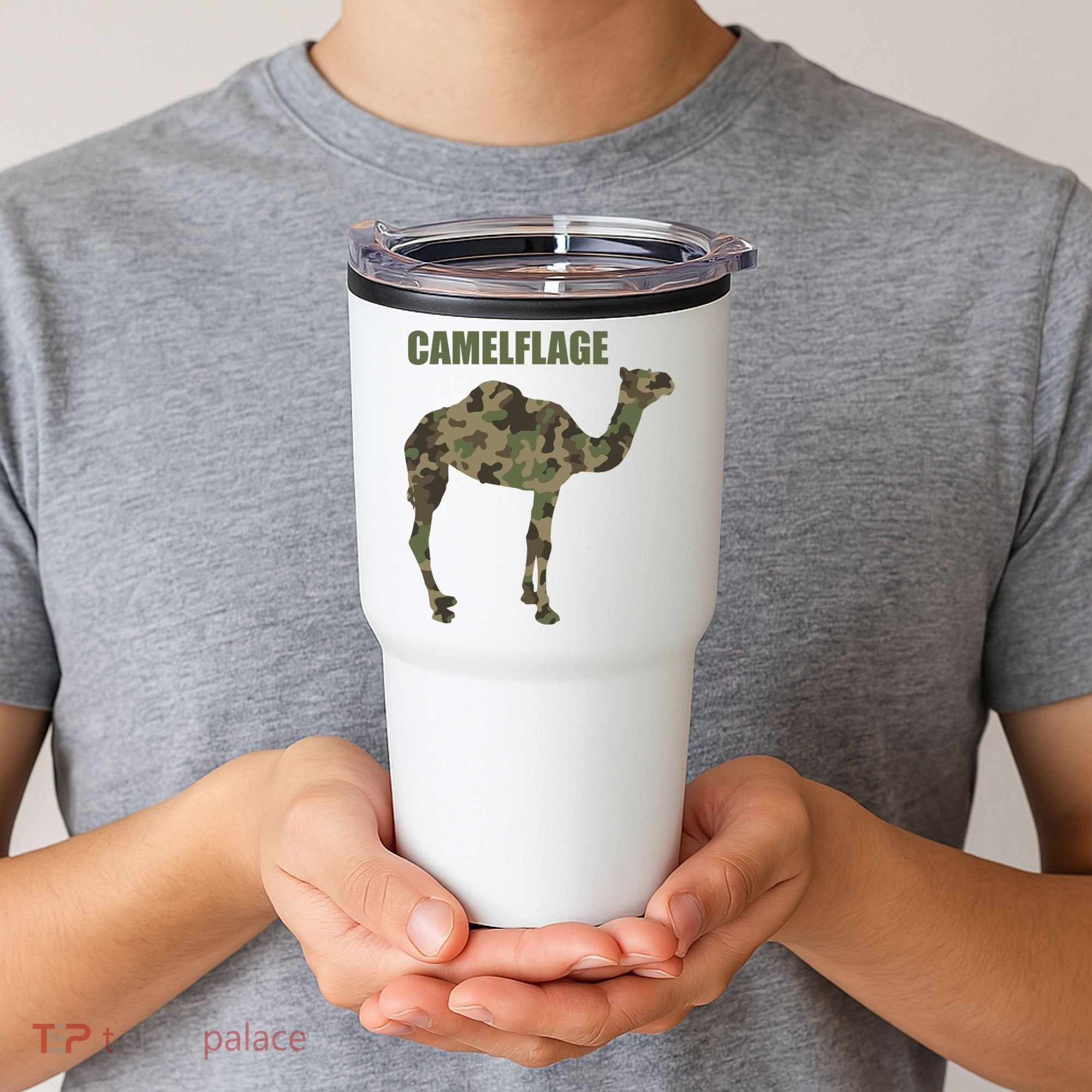 Camel Dromedary Dessert Animal Cool Gift Camel Camelflage Gift Tumbler