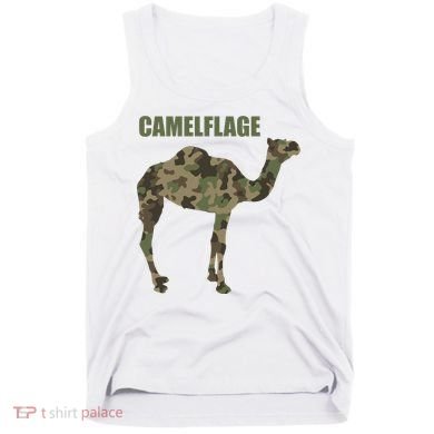 Camel Dromedary Dessert Animal Cool Gift Camel Camelflage Gift Tank Top