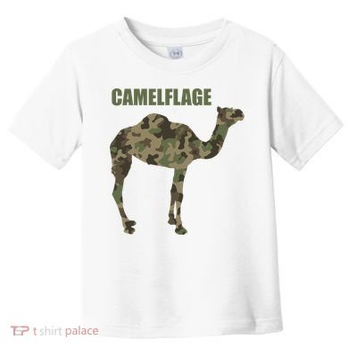 Camel Dromedary Dessert Animal Cool Gift Camel Camelflage Gift Toddler T-Shirt