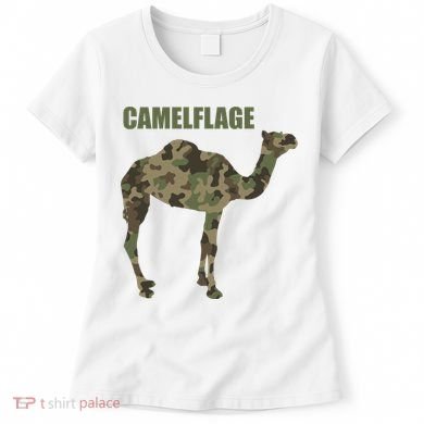 Camel Dromedary Dessert Animal Cool Gift Camel Camelflage Gift Women's T-Shirt