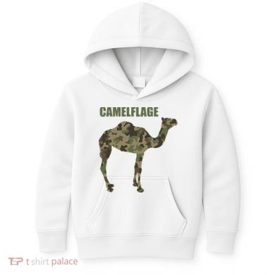 Camel Dromedary Dessert Animal Cool Gift Camel Camelflage Gift Kids Hoodie