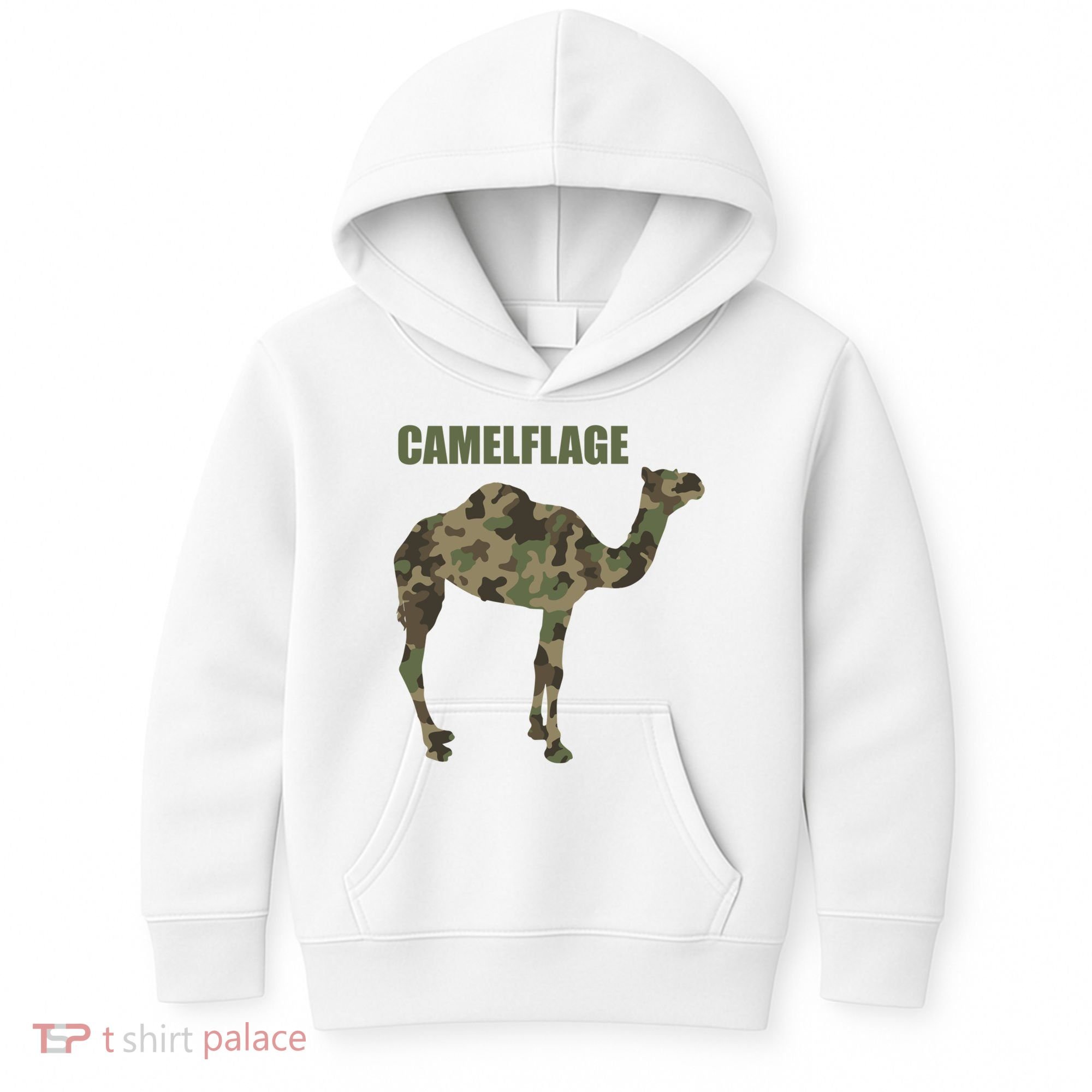 Camel Dromedary Dessert Animal Cool Gift Camel Camelflage Gift Kids Hoodie
