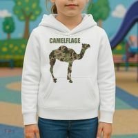 Camel Dromedary Dessert Animal Cool Gift Camel Camelflage Gift Kids Hoodie thumb 3