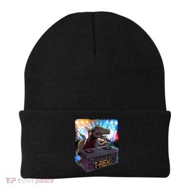 Cool DJ Dance Party TRex Dinosaur Beanie