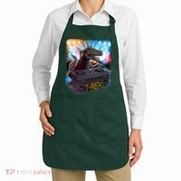 Cool DJ Dance Party TRex Dinosaur Apron thumb 2