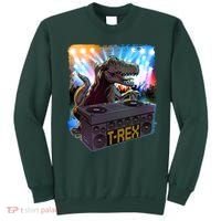 Cool DJ Dance Party TRex Dinosaur Sweatshirt thumb 0