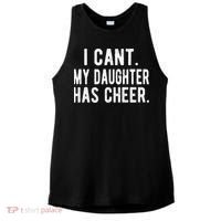 Cheer Dad Daughter Cheerleading Father's Day Cheerleader Gift Ladies PosiCharge Tri-Blend Wicking Tank thumb 0