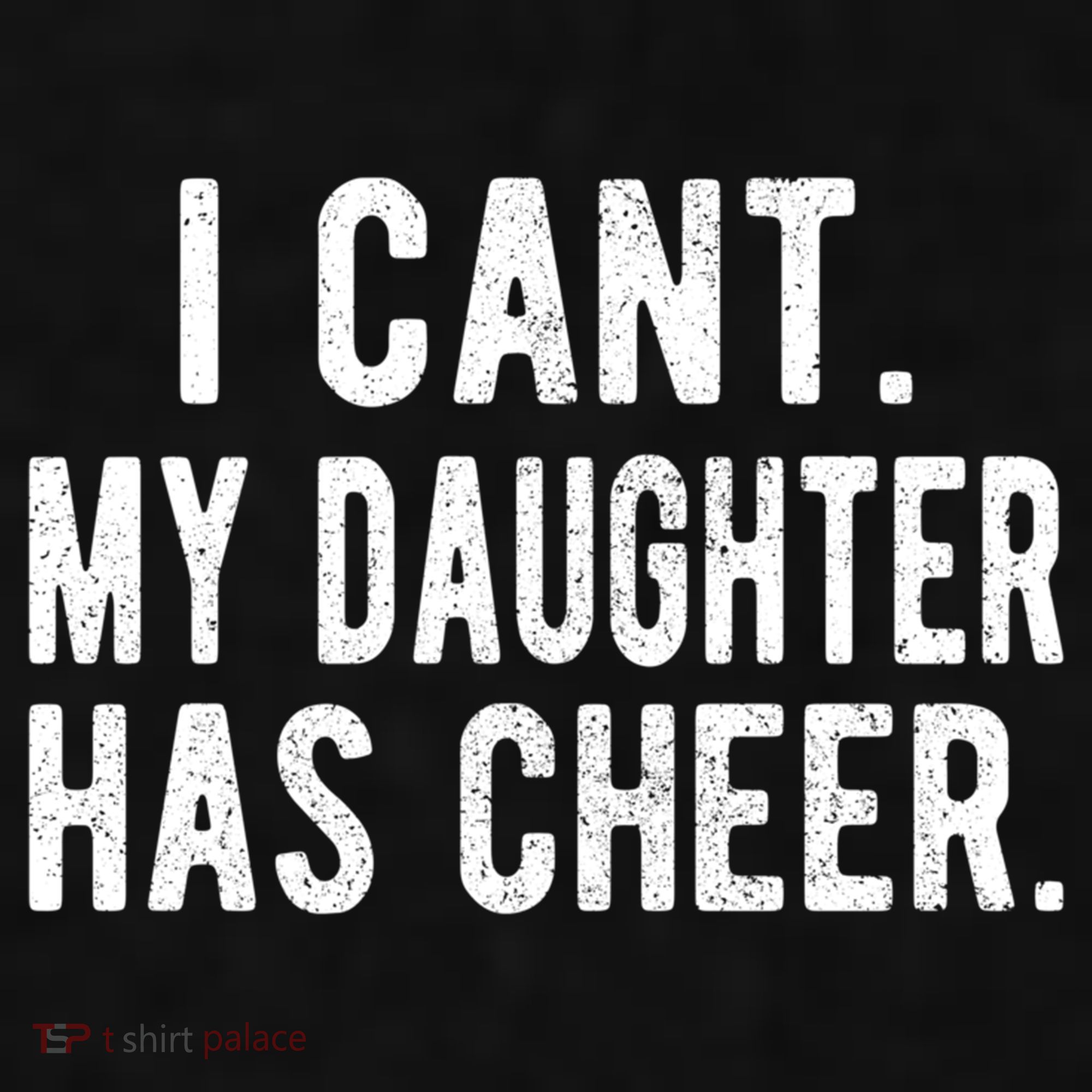 Cheer Dad Daughter Cheerleading Father's Day Cheerleader Gift Ladies PosiCharge Tri-Blend Wicking Tank
