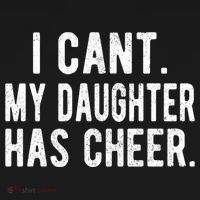 Cheer Dad Daughter Cheerleading Father's Day Cheerleader Gift USA-Made Doggie Bandana thumb 2
