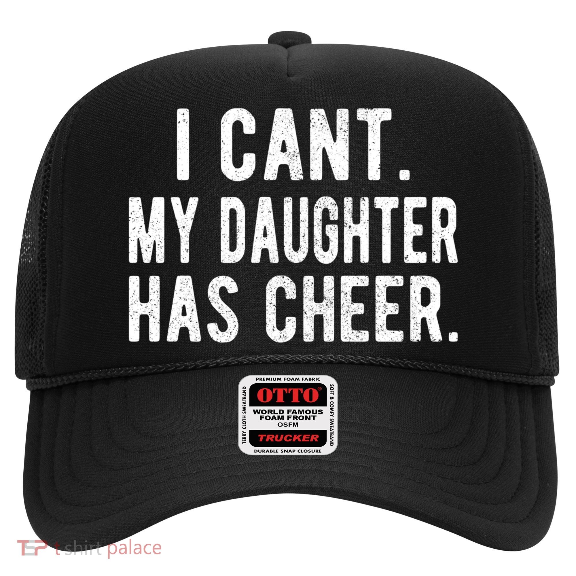 Cheer Dad Daughter Cheerleading Father's Day Cheerleader Gift Hat