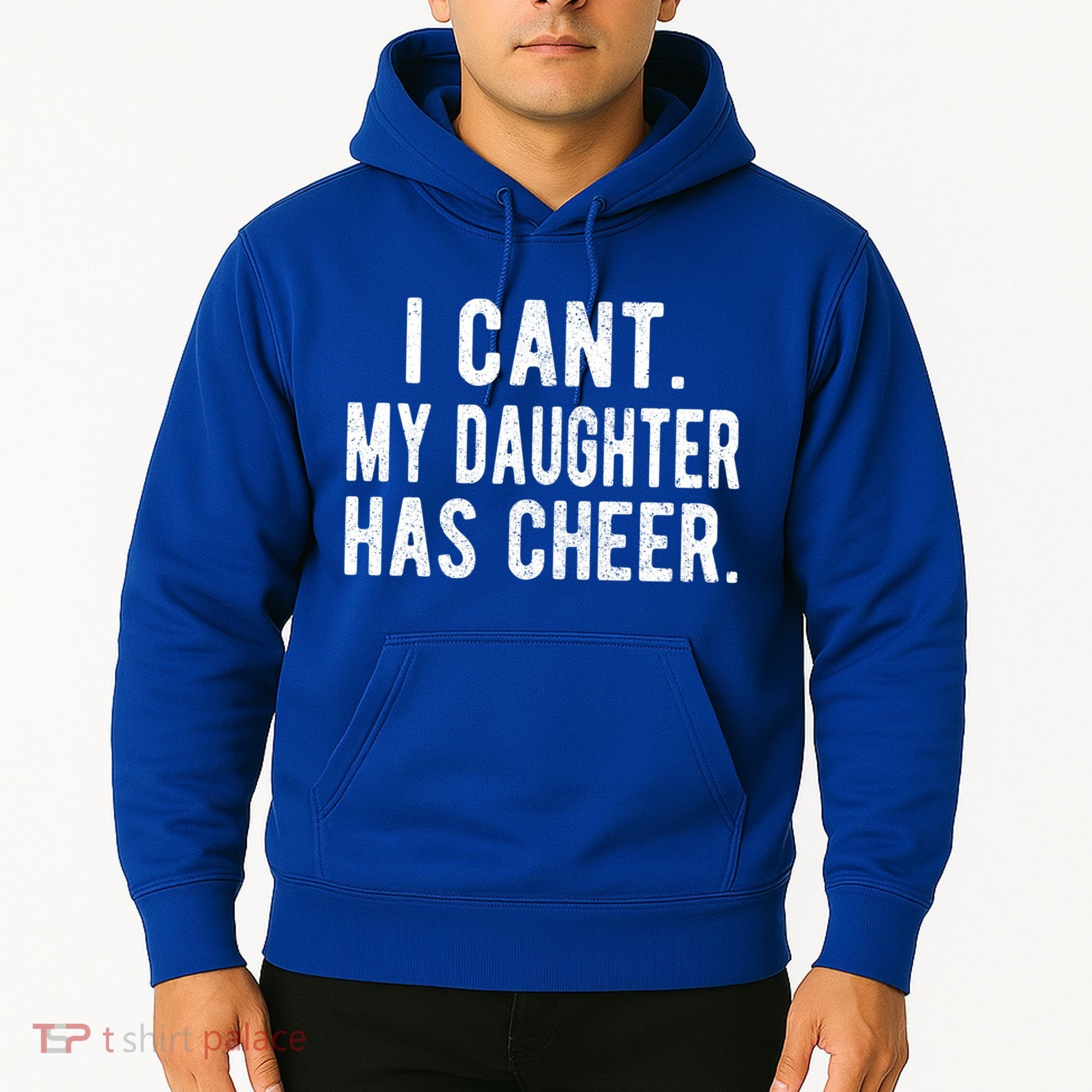 Cheer Dad Daughter Cheerleading Father's Day Cheerleader Gift Hoodie