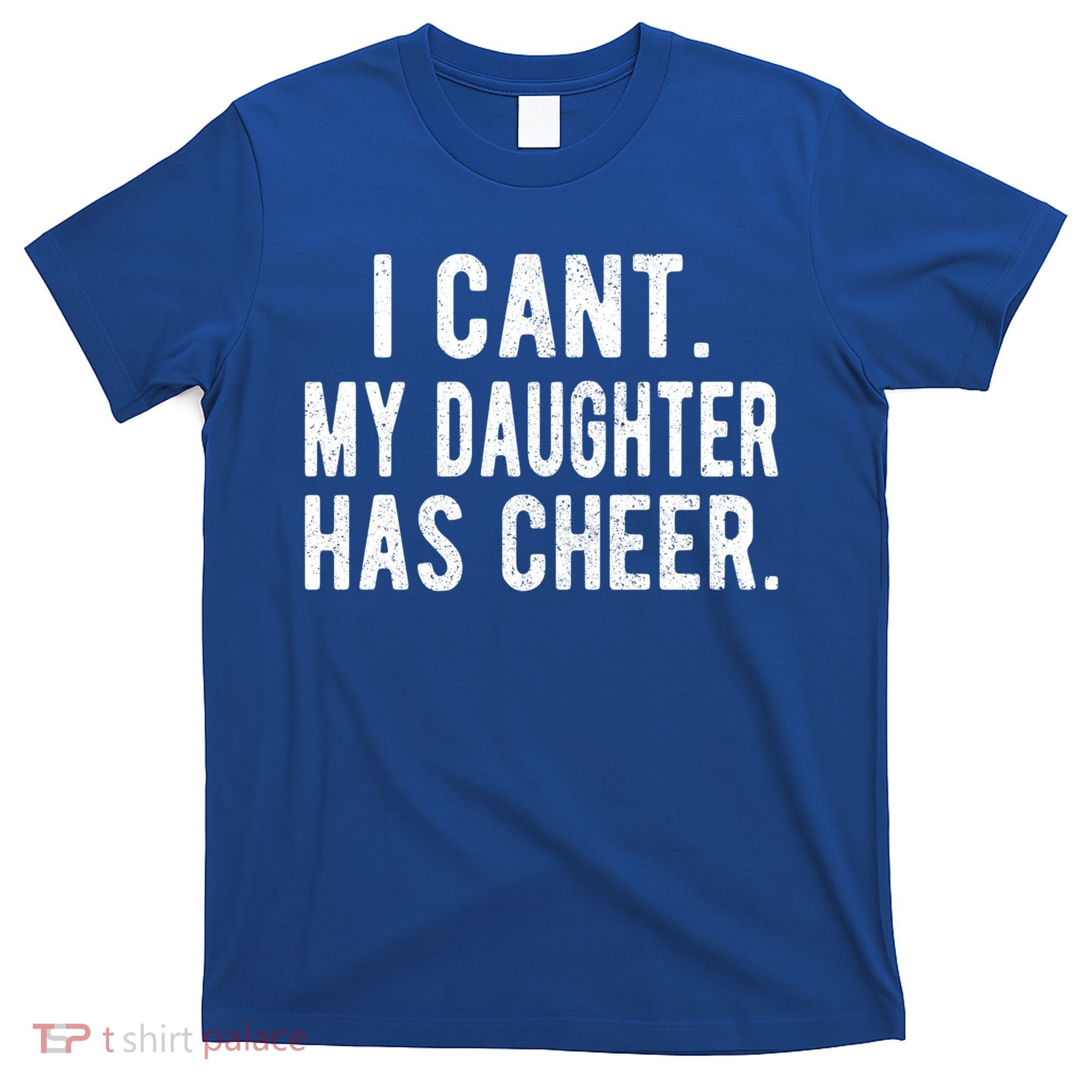 Cheer Dad Daughter Cheerleading Father's Day Cheerleader Gift T-Shirt