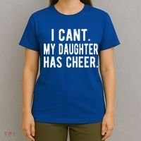 Cheer Dad Daughter Cheerleading Father's Day Cheerleader Gift T-Shirt thumb 4