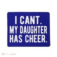 Cheer Dad Daughter Cheerleading Father's Day Cheerleader Gift Mousepad thumb 0